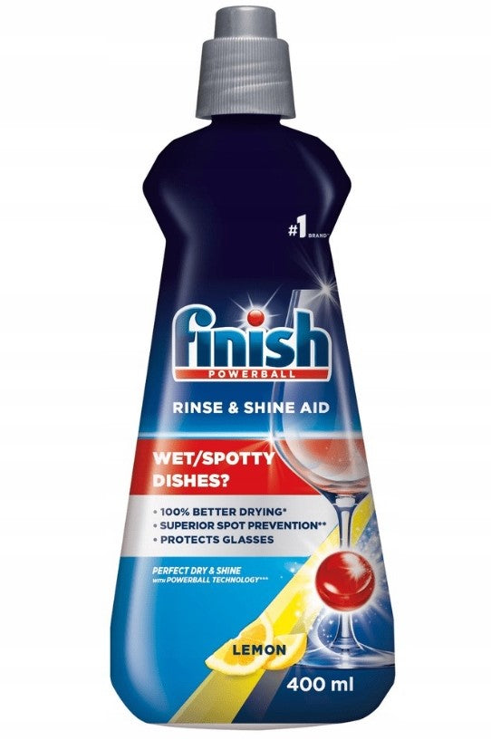 FINISH Dishwasher rinse aid Lemon 400ml