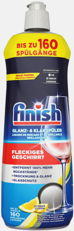 FINISH Dishwasher shiner LEMON 800ml XXL Brand Finish
