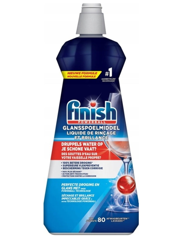 FINISH GERMAN RINSE AID 400ml + TWO-PHASE CLEANER 250ml Product weight with unit packaging 0.3 kg