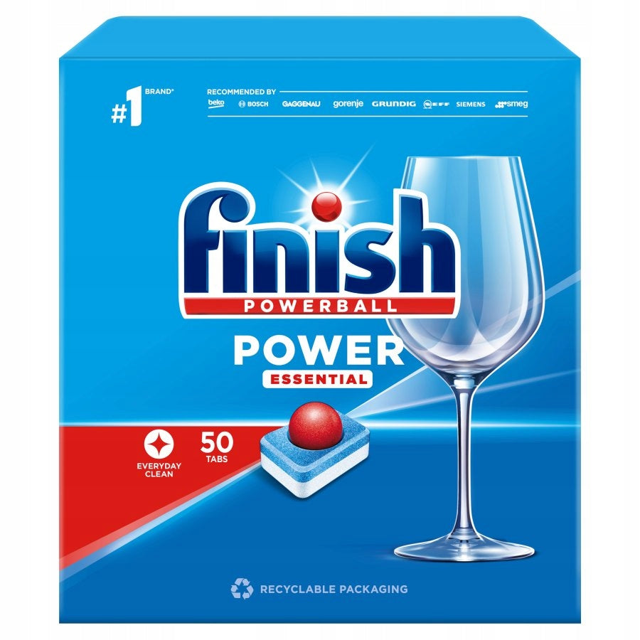 FINISH POWER REGULAR DISHWASHER TABLETS 50PCS