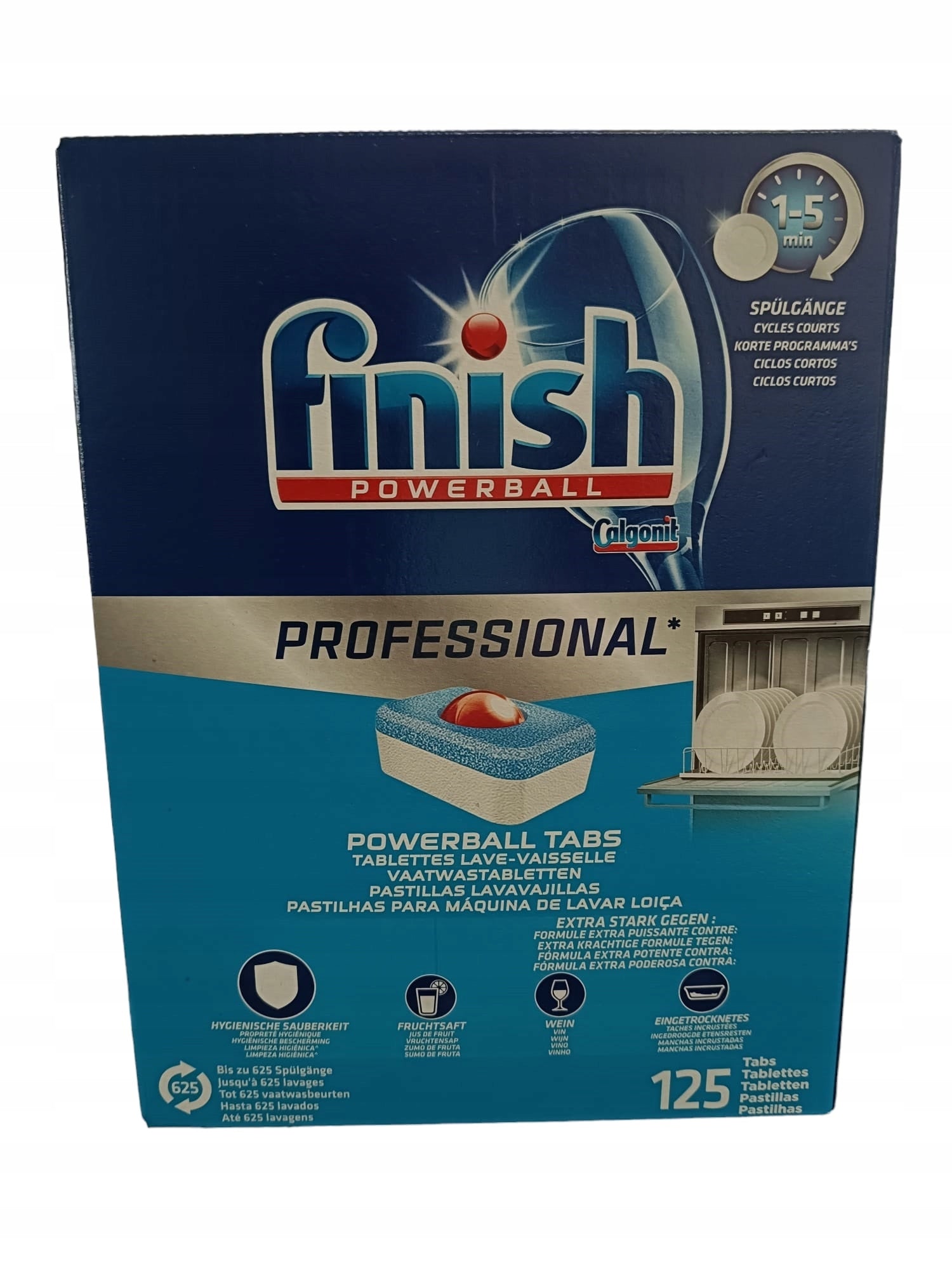 Finish Professional Spülmaschinentabs, 125 Stk. 