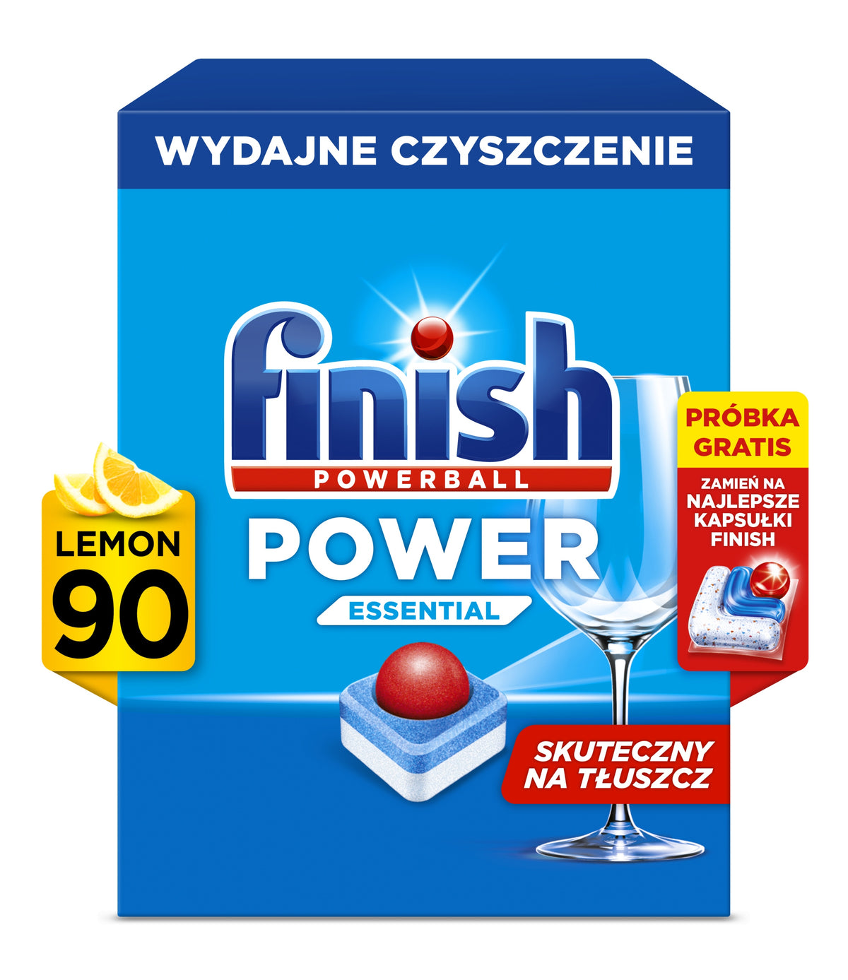 FINISH Power Essential 90 lemon tablets