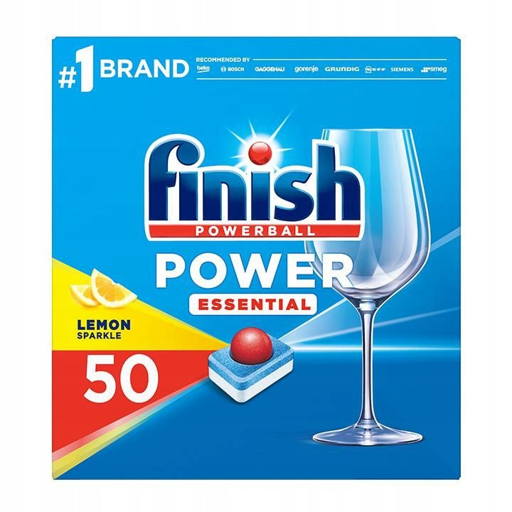 FINISH Power Essential Dishwasher Tablets 50pcs Lemon