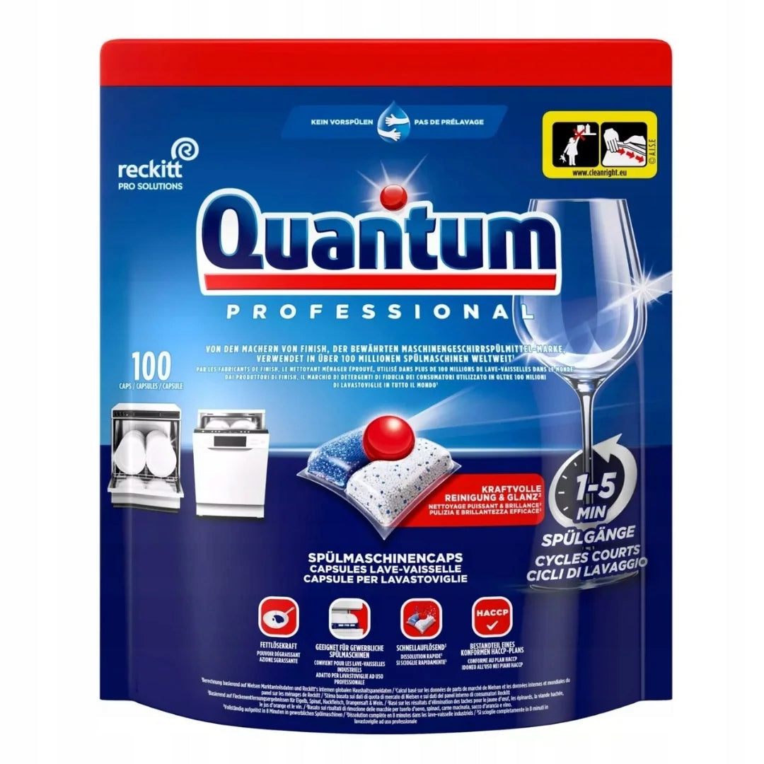 FINISH Quantum Professional Dishwasher Tablets 100 Pack