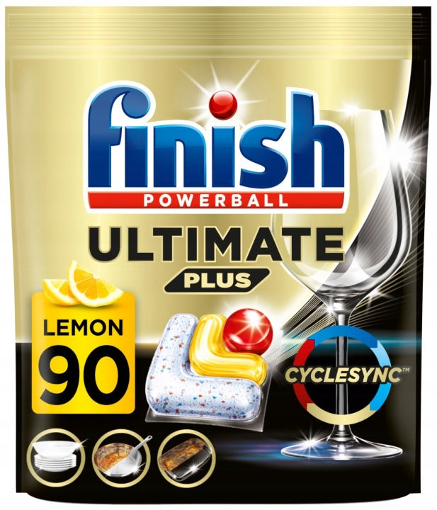 FINISH ULTIMATE PLUS 90 LEMON CAPSULES