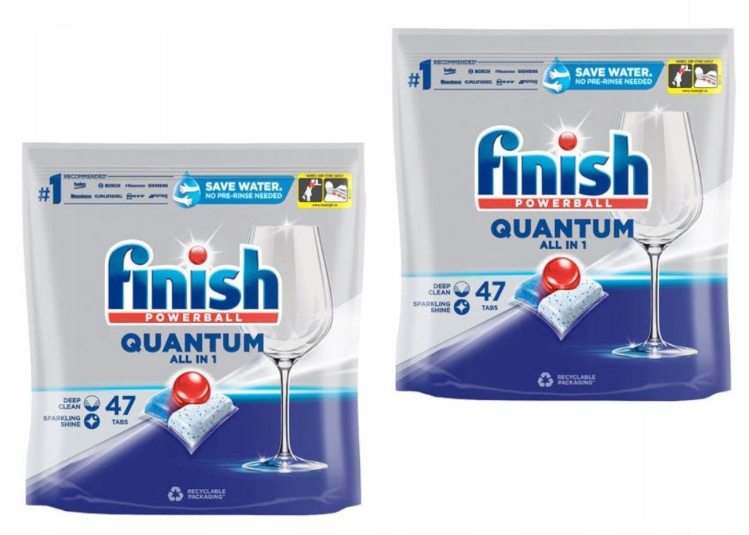 FINISH ULTIMATE PLUS ALL in ONE DISHWASHER CAPSULES 94pcs