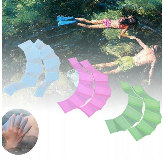 FINS GLOVES FOR SWIMMING HANDS Brand no brand