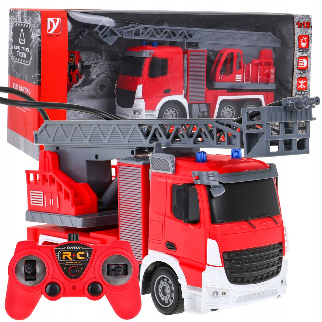 FIRE BRIGADE CAR FIRE TRUCK AUTO FIREFIGHTER CONTROLLED PILOT LARGE