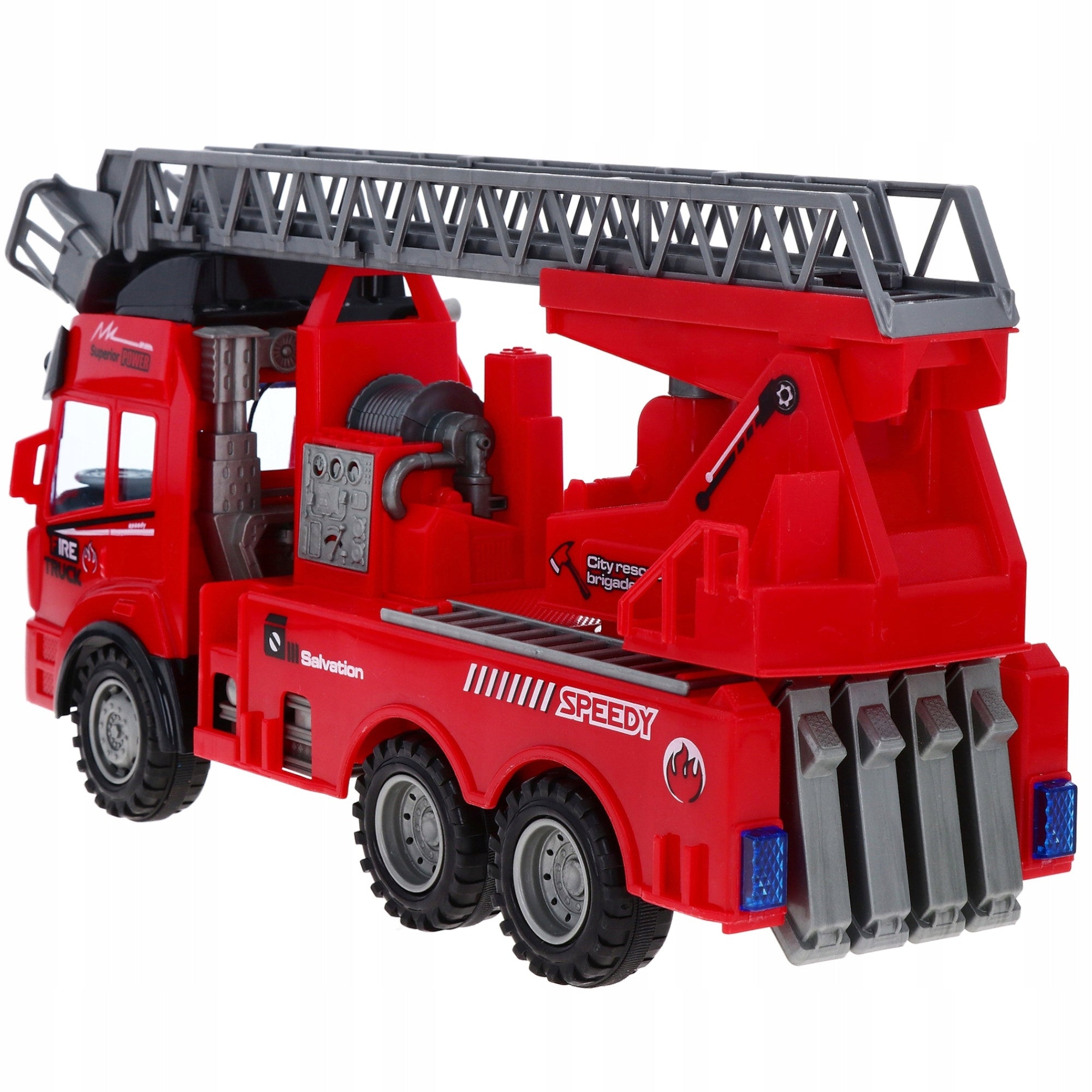 FIRE BRIGADE RC FIRE TRUCK REMOTE CONTROLLED CAR FOR REMOTE CONTROL TRUCK Color multicolor