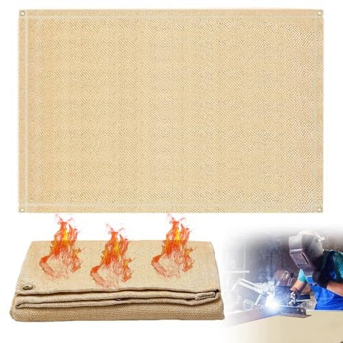 FIRE RETARDANT WELDING BLANKET FIBER FIREPROOF MAT 120X180 steel Brand no brand