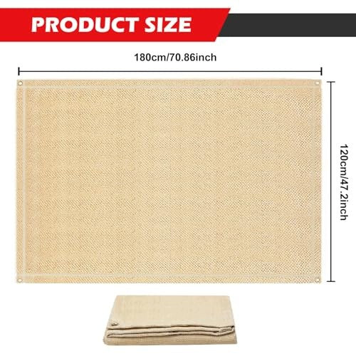 FIRE RETARDANT WELDING BLANKET FIBER FIREPROOF MAT 120X180 steel Manufacturer code Nieoznaczona