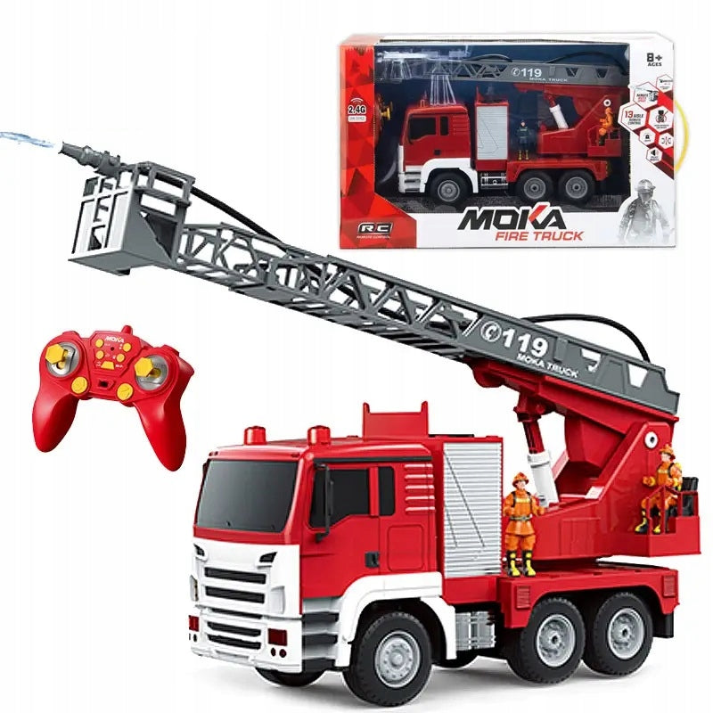 FIRE TRUCK FIRE BRIGADE Remote Controlled REMOTE CONTROL RECHARGEABLE BATTERY EAN (GTIN) 5905698405876