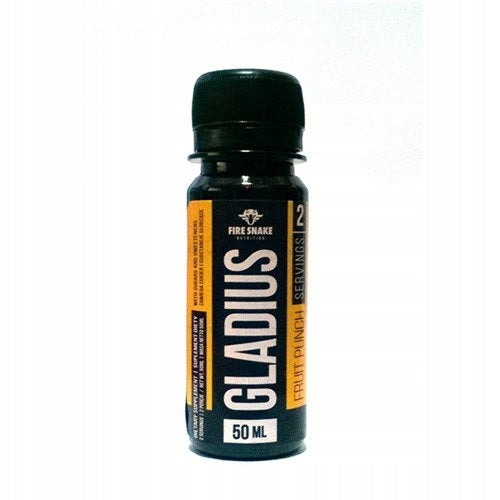 FIRESNAKE GLADIUS SHOT 50 ML PRE WORKOUT CAFFEINE BETA ALANINE AAKG