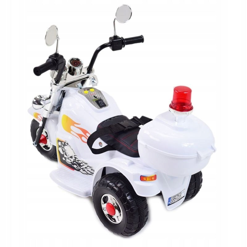 FIRST MOTOR CHOPPER FOR BATTERY - ROOSTER, SOFT SEAT, BELTS/LL778 Brand Super-Toys