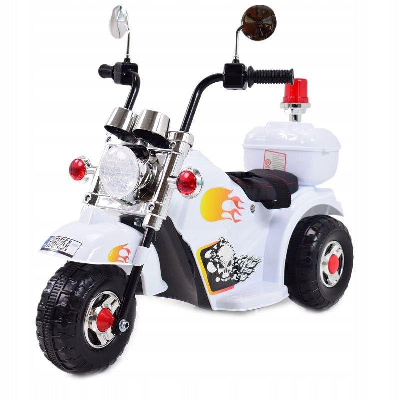 FIRST MOTOR CHOPPER FOR BATTERY - ROOSTER, SOFT SEAT, BELTS/LL778 Packaging status original