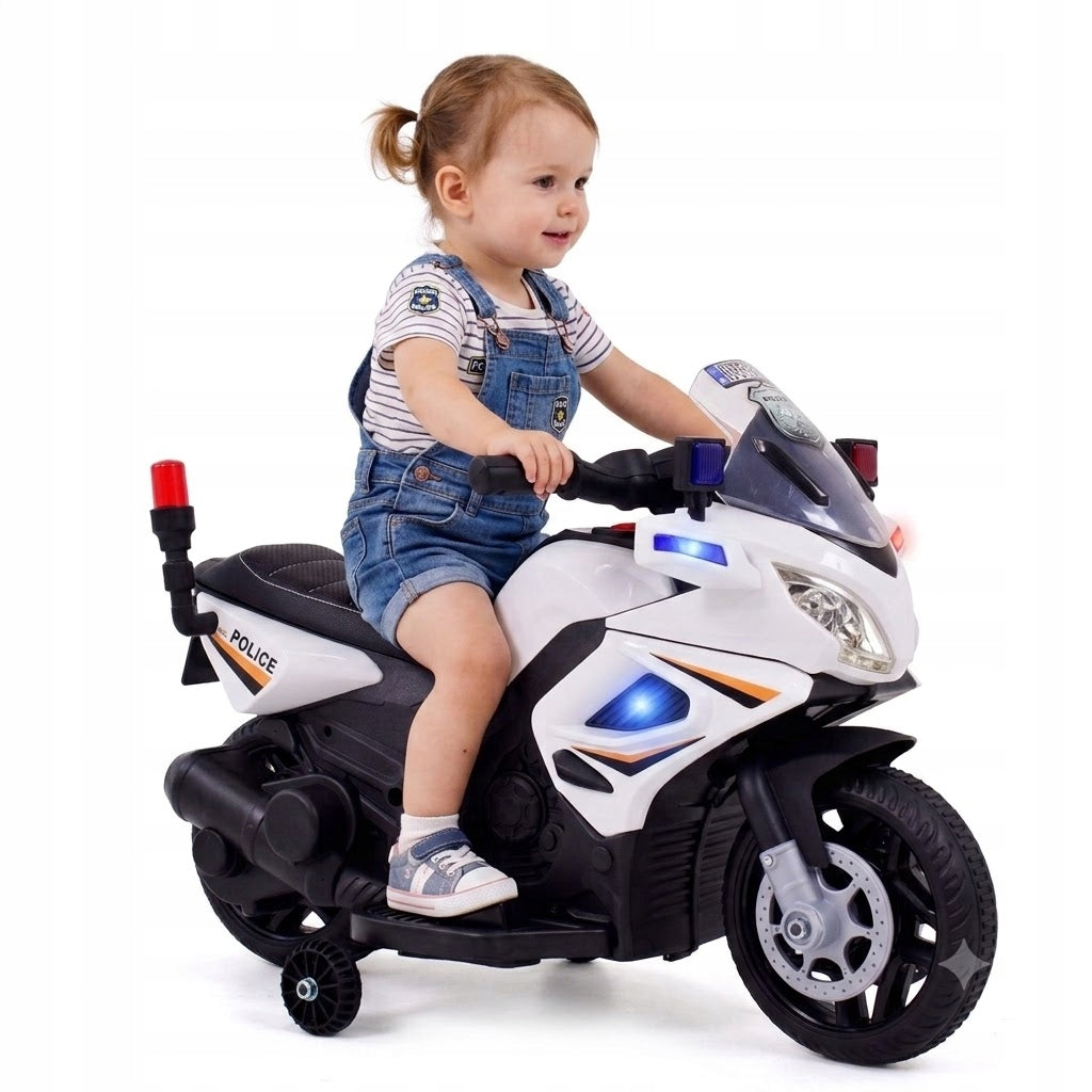 FIRST POLICE MOTOR WITH ROOSTER - FOR BABY/JC-911