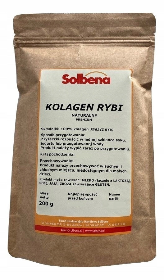 FISH COLLAGEN 100% pure NATURAL 200 g NATICOL
