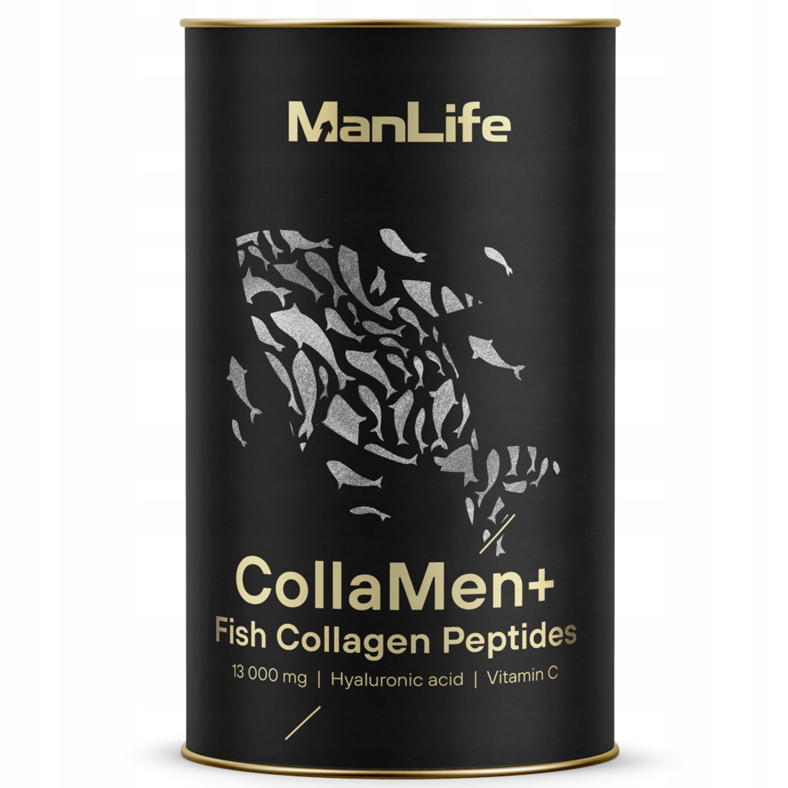 FISH COLLAGEN 13,000 mg in drinking powder Hyaluron Vit C for joints and Skin Medical device no