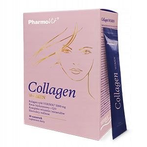 FISH COLLAGEN (5 000 mg) FOR WOMEN GLUTEN FREE 20 SACHETS - PHARMOVIT