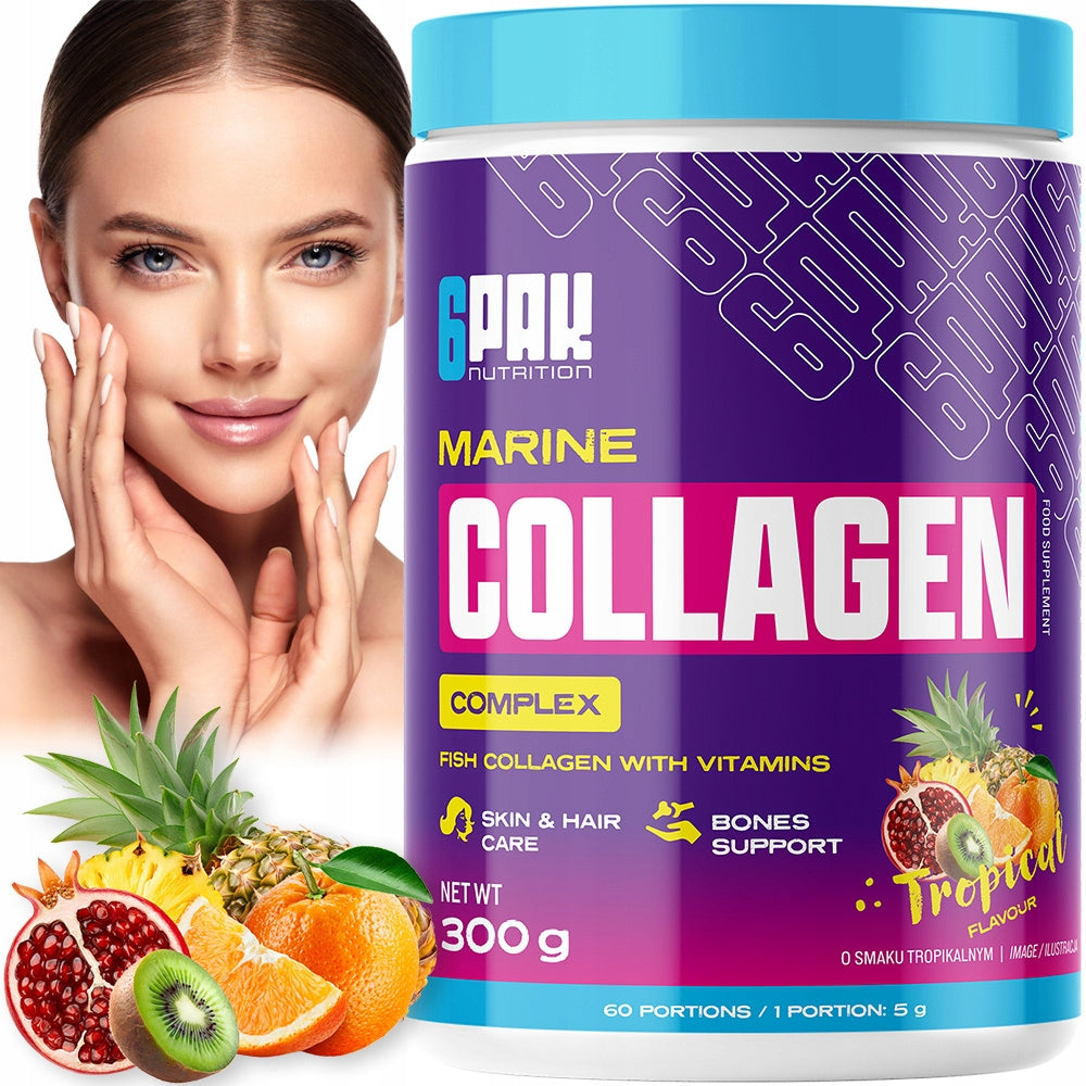 FISH COLLAGEN For 60 DAYS Premium Complex Hyaluronic Acid Biotin Vitamin C