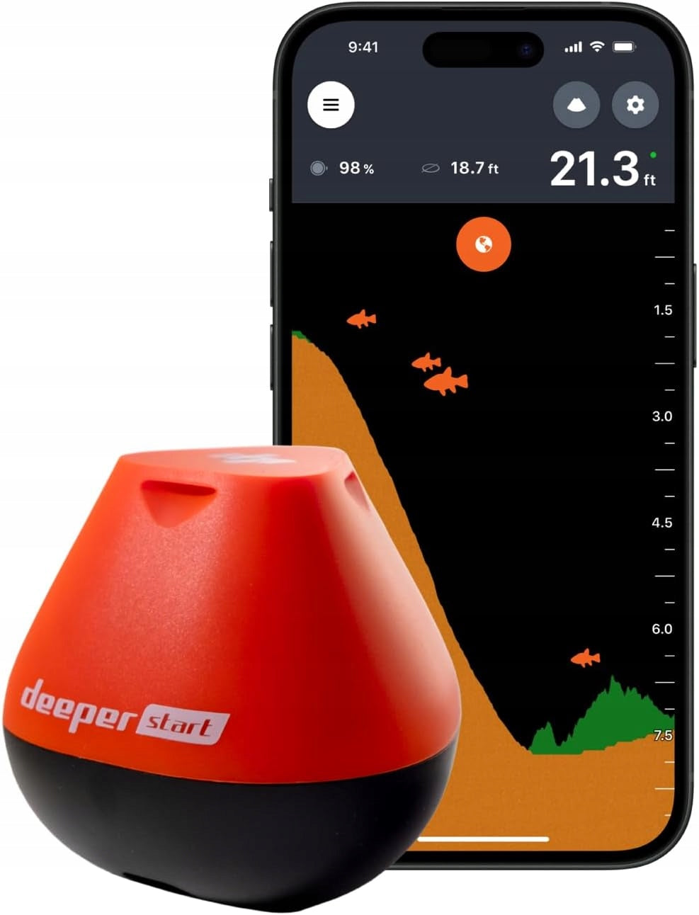 FISH LOCATOR WIFI WIRELESS SMART FOR FISHING