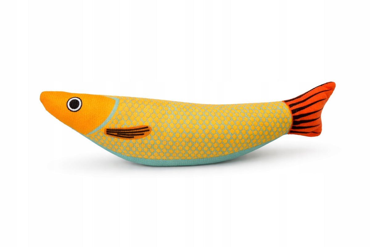 FISH for cats 21,5 cm toy teether yellow CATNIP (U062) Manufacturer code U062