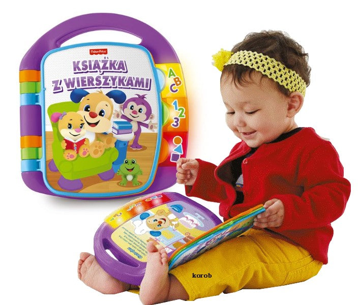 Muzikinė knygelė Fisher Price FRC70, PL
