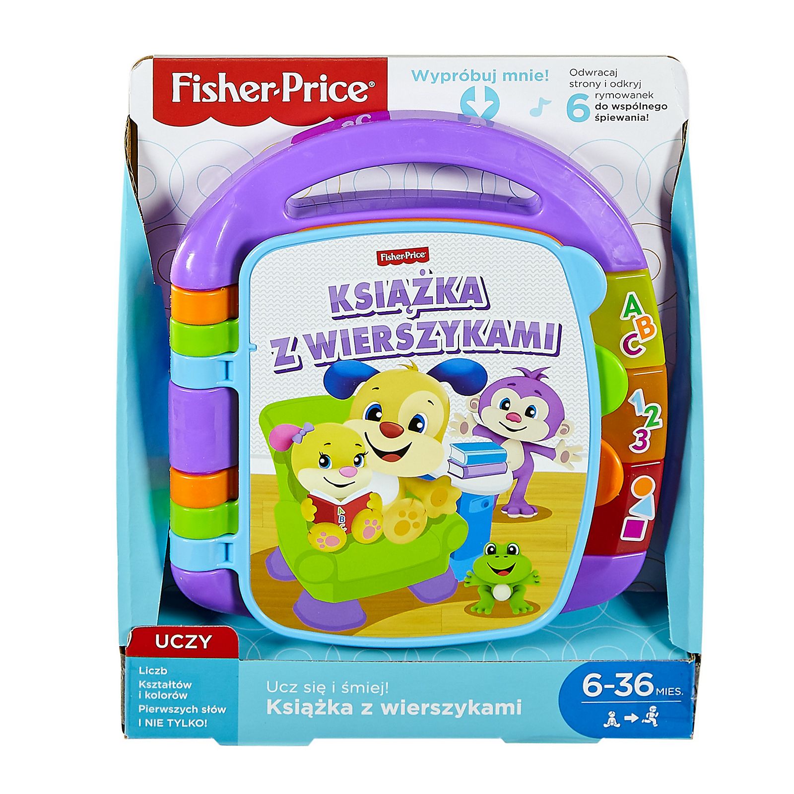 Muzikinė knygelė Fisher Price FRC70, PL