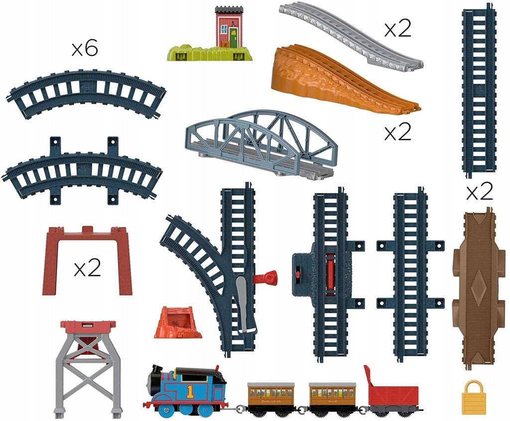 Trasa 3 in 1 su motorizuotu garvežiuku Thomas and Friends, HGX64
