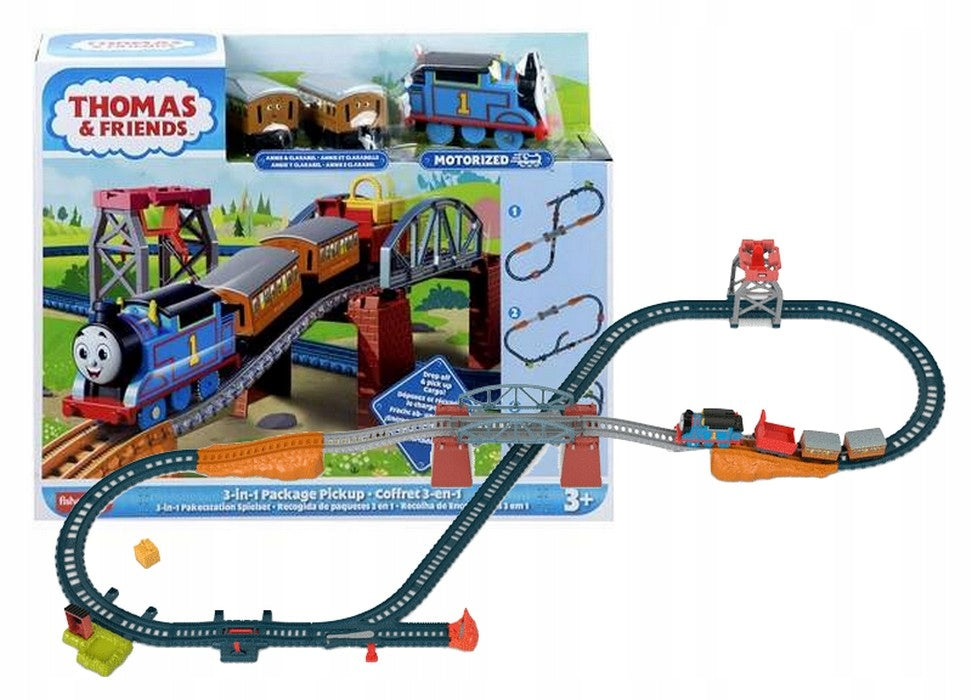Gleis 3 in 1 mit der motorisierten Dampfeisenbahn „Thomas and Friends“, HGX64 