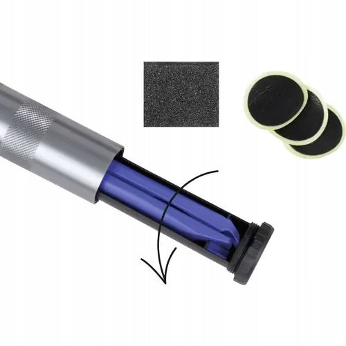 FISHER PROFESSIONAL STRONG ALUMINUM MINI PUMP 28cm WITH REPAIR KIT Brand Fisher