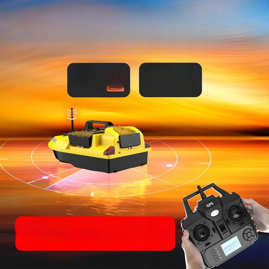 FISHING BAIT BOAT FLYTEC V020 GPS REMOTE CONTROLLED ON REMOTE CONTROL HIT Brand no brand