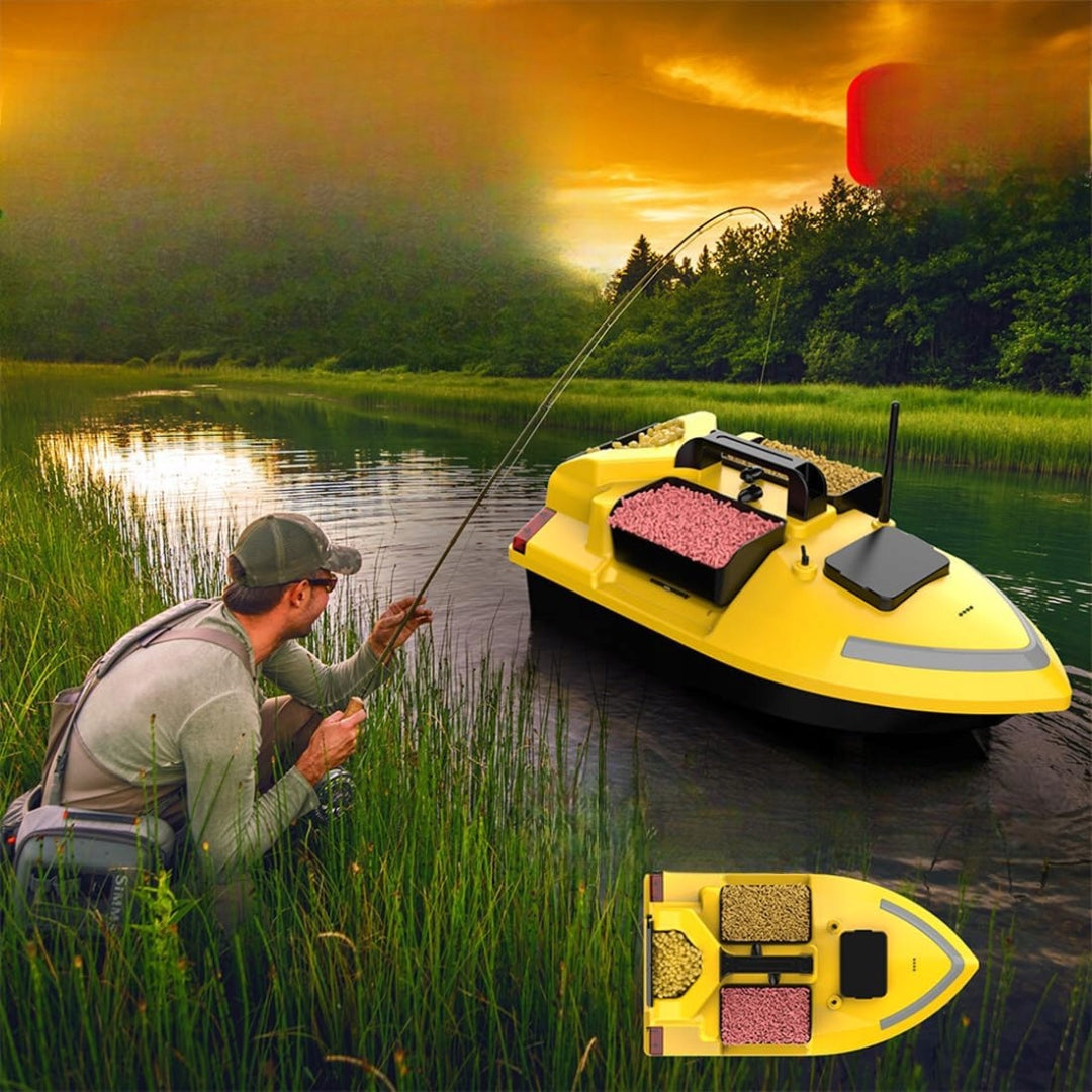FISHING BAIT BOAT FLYTEC V020 GPS REMOTE CONTROLLED ON REMOTE CONTROL HIT Manufacturer code Lokeevan V020 Bait Boa