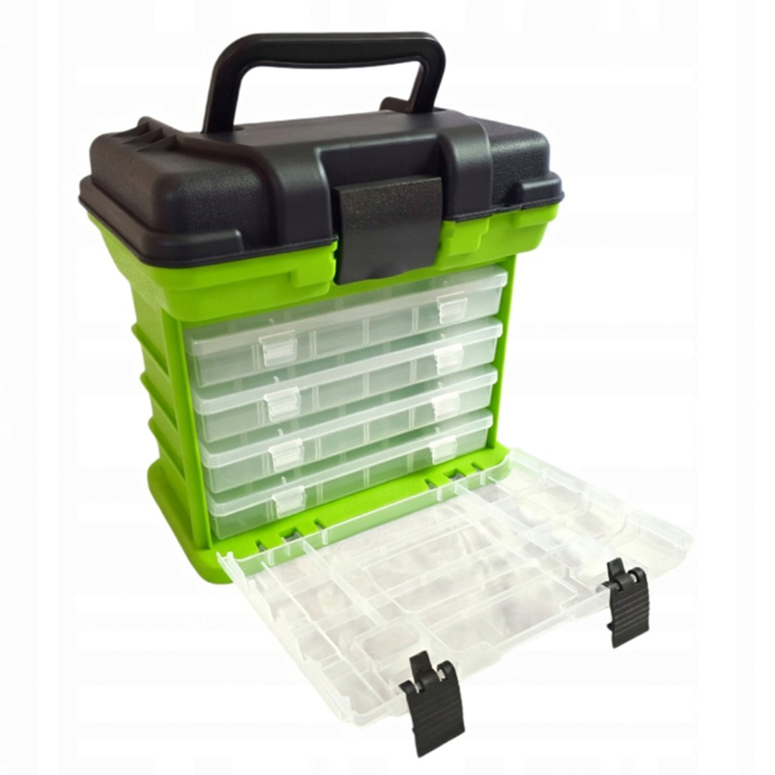 FISHING BOX, 4 DRAWERS, BOXES, FOR RUBBER, WOBBLERS, ACCESSORIES - PUD330-1ZI Manufacturer code PUD330-1ZI