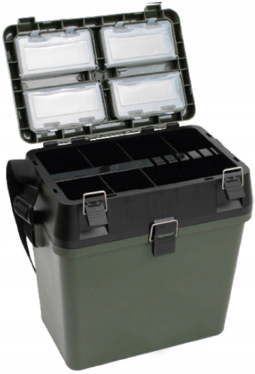FISHING BOX, FISHING SEAT, STORAGE COMPARTMENTS, STRAP 2 in 1 - PUD321 Manufacturer code PUD321