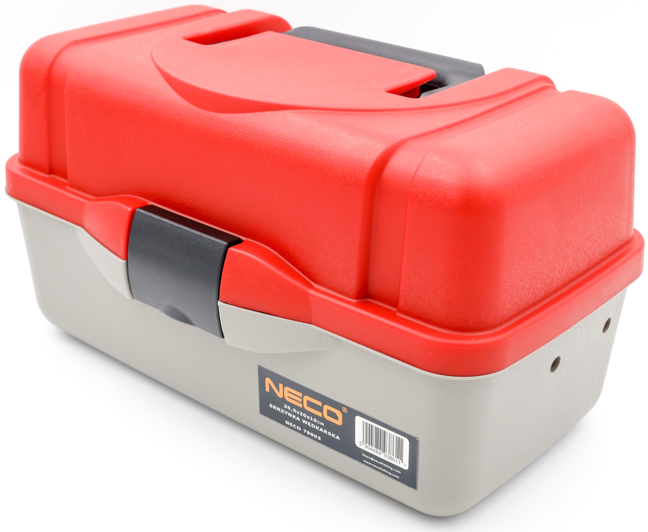 FISHING BOX FOR ACCESSORIES,.: Color red