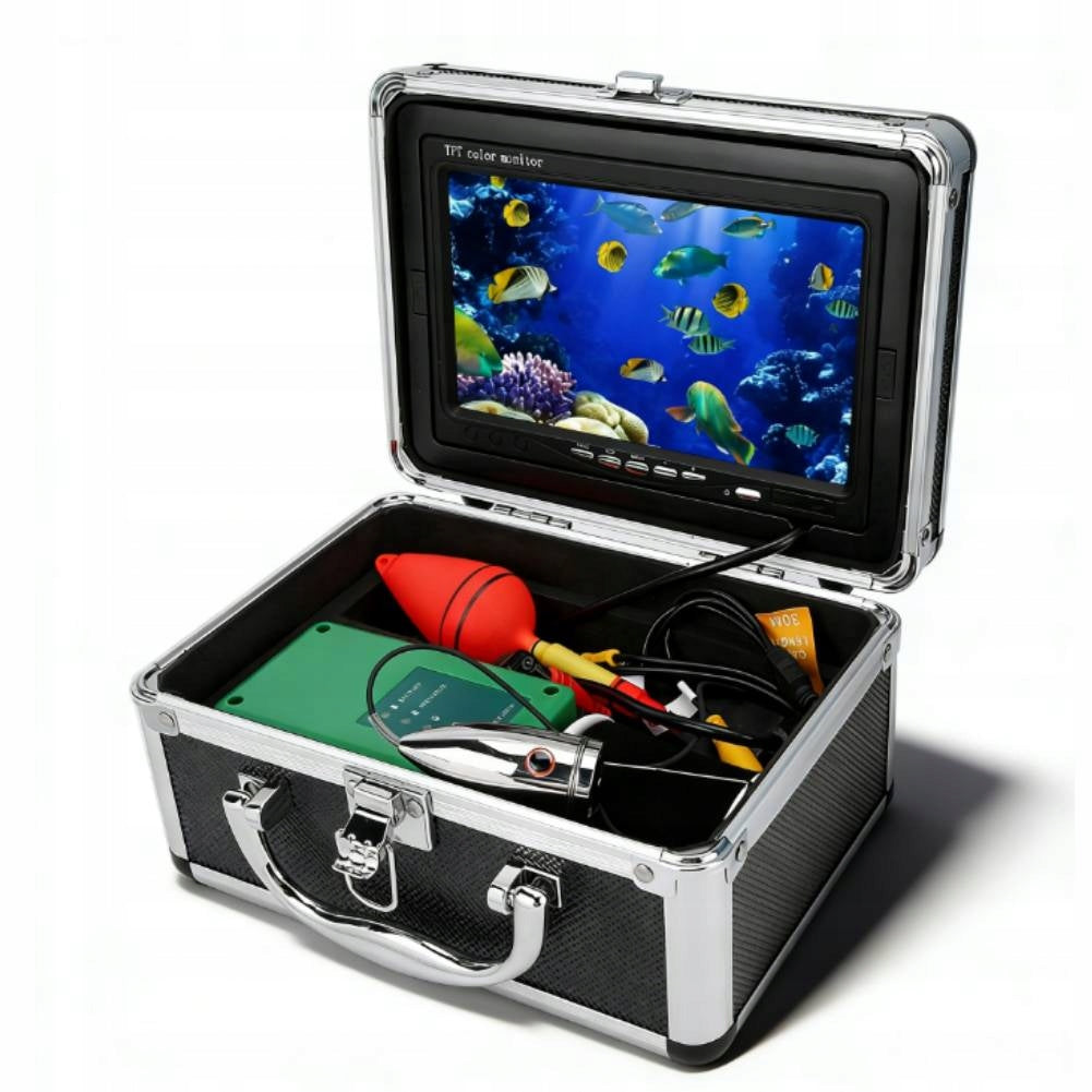 FISHING CAMERA UNDERWATER FISHING 7 INCH LED 1000TVL FOR FISHING 30M