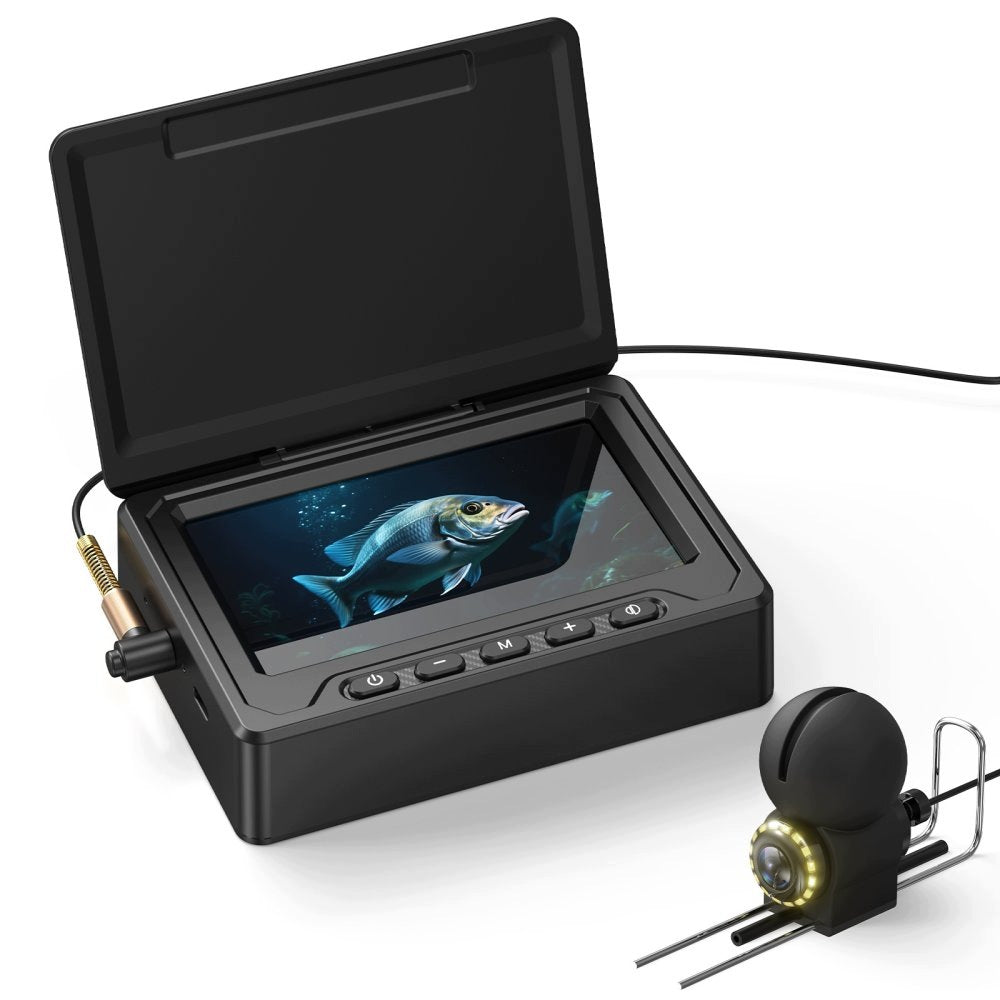 FISHING CAMERA UNDERWATER NIGHT MODE INFRARED IR SCREEN 4.3" HD 20m IP68 Brand Inskam