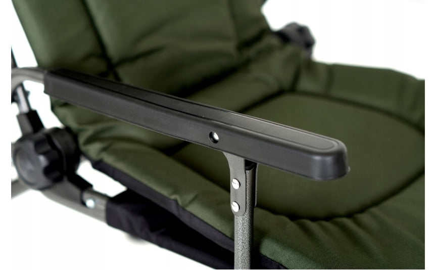 FISHING CHAIR F5R STP ELEKTROSTATYK Table Handle Made in Poland Color green