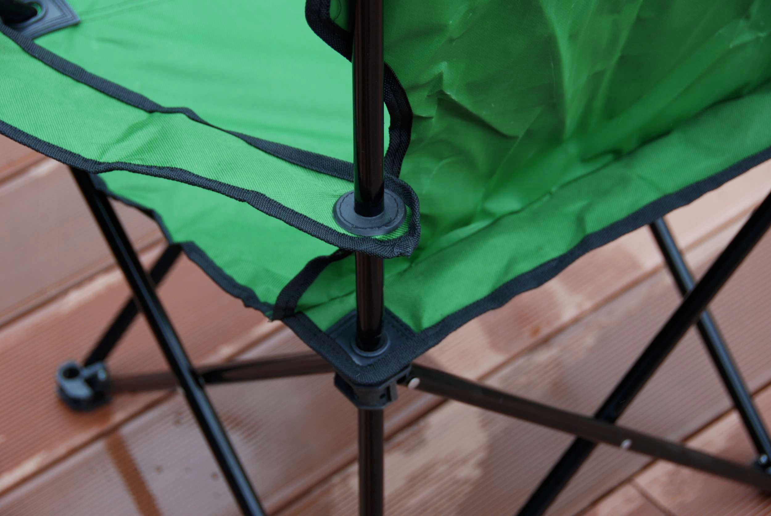 FISHING CHAIR FISHING FOLDING FISHING CHAIR FOR ANGLER GREEN Product weight with unit packaging 2 kg