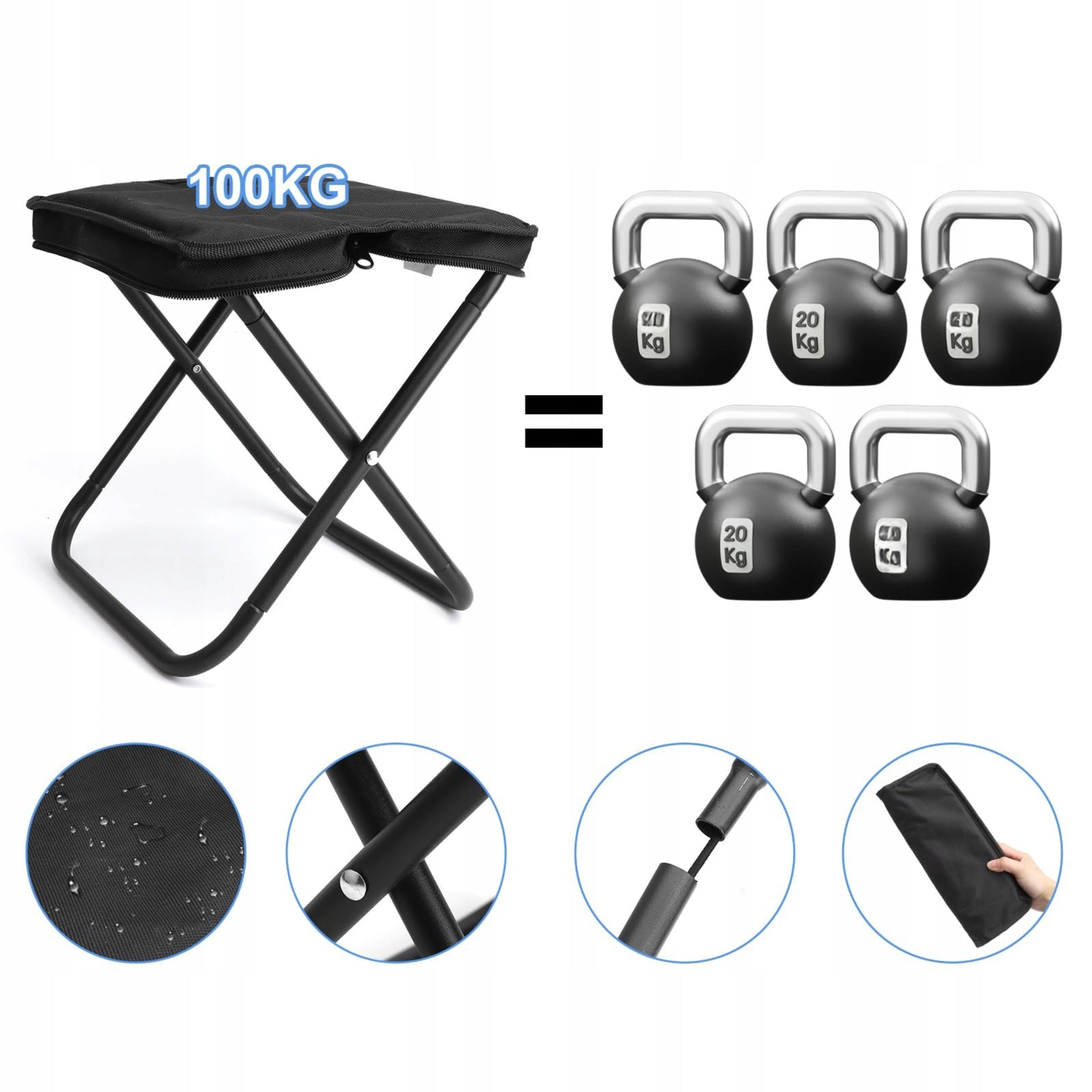FISHING CHAIR FOLDING HIKING CAMPING STOOL PORTABLE Brand no brand