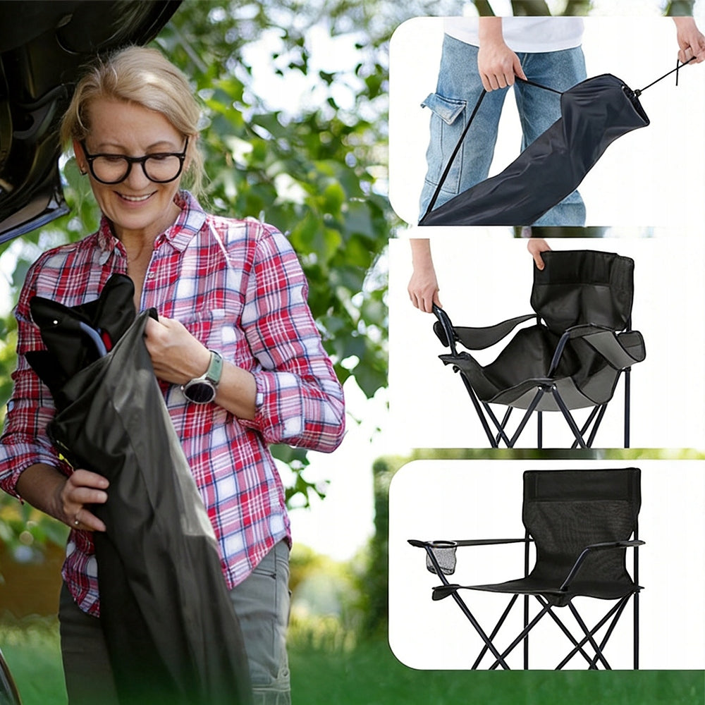 FISHING CHAIR FOLDING HIKING FISH CAMPING STOOL CHAIR Kind armchair