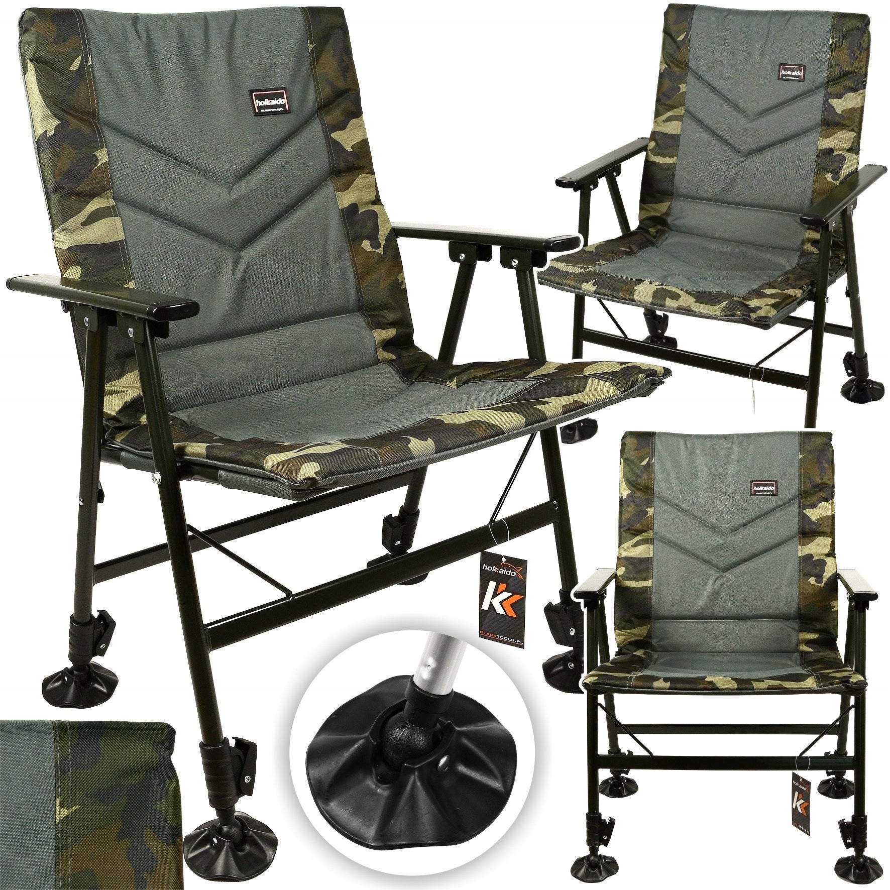 FISHING CHAIR FOLDING HIKING FOR CAMPING FISH CHAIR HOKKAIDO