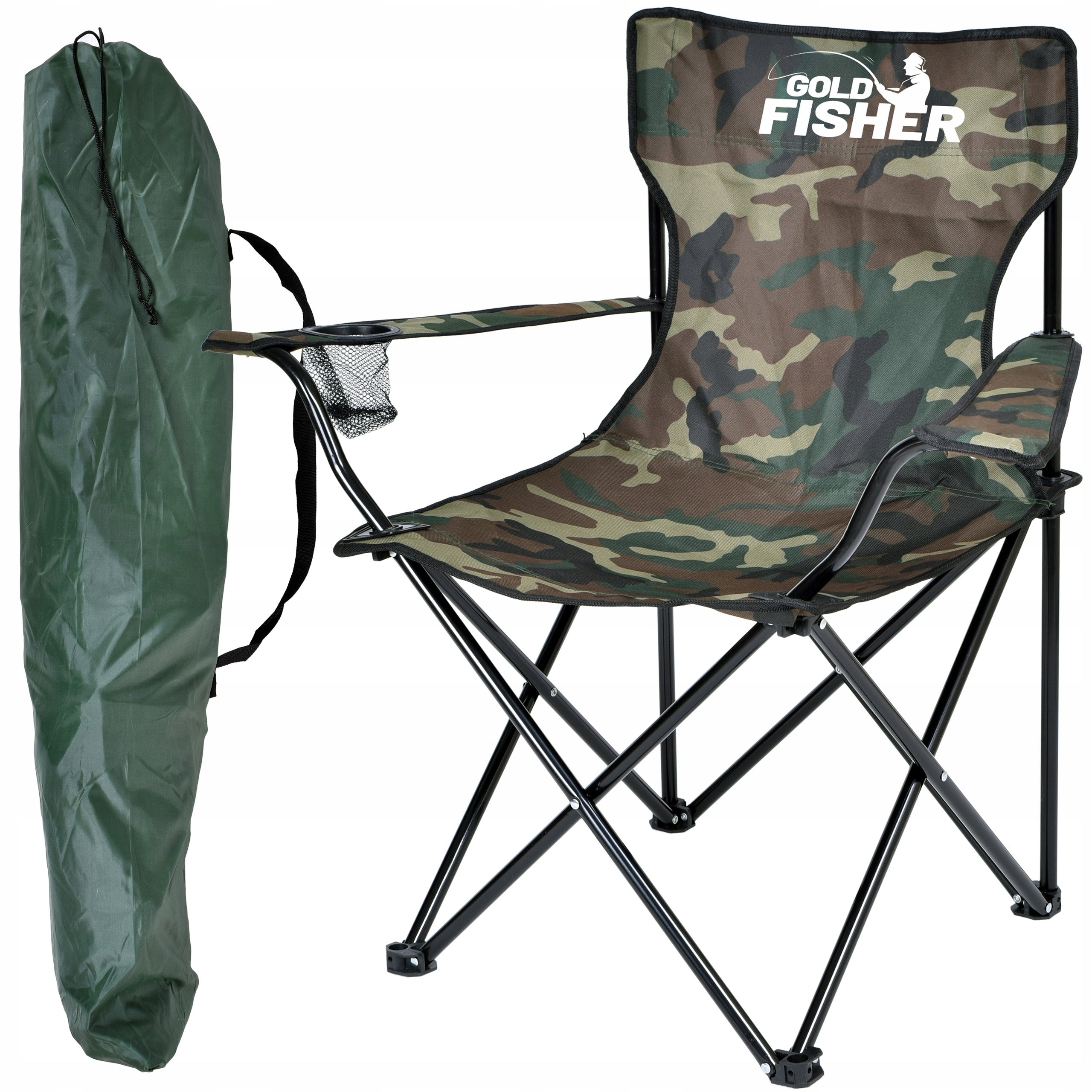 FISHING CHAIR FOLDING RECLINING HIKING FISHING FOR FISHERMAN