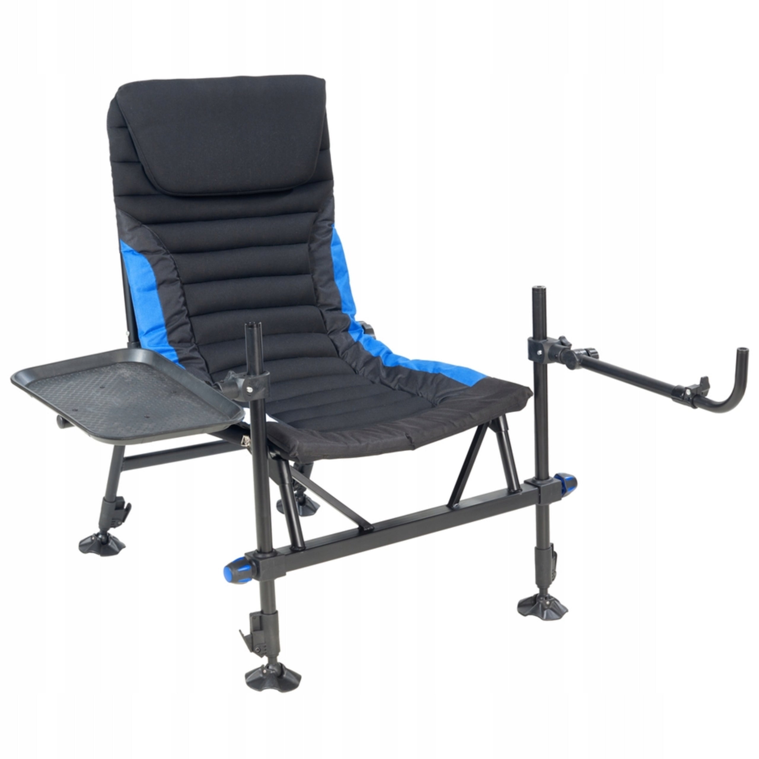 FISHING CHAIR + SIDE SHELF + ARM - FEEDER & GROUND seat JAXON