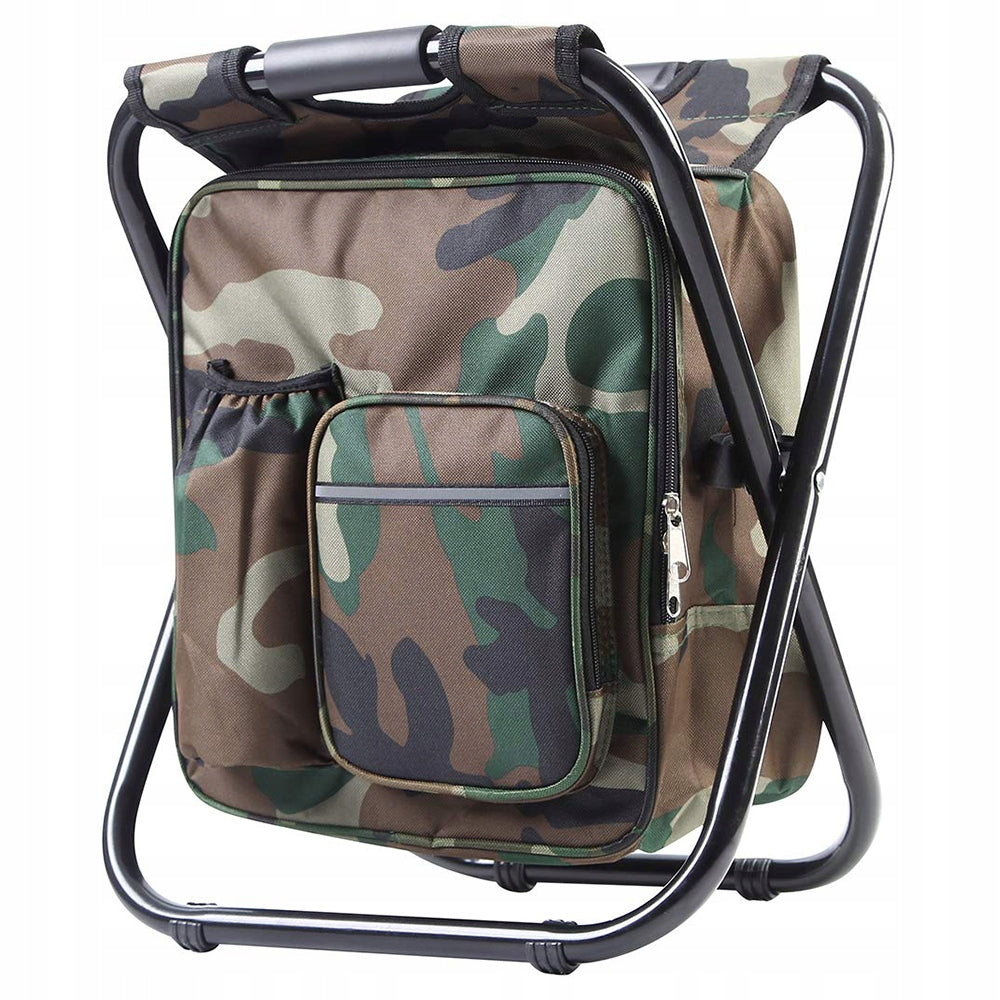 FISHING CHAIR WITH BACKPACK FOLDING BAG 3IN1