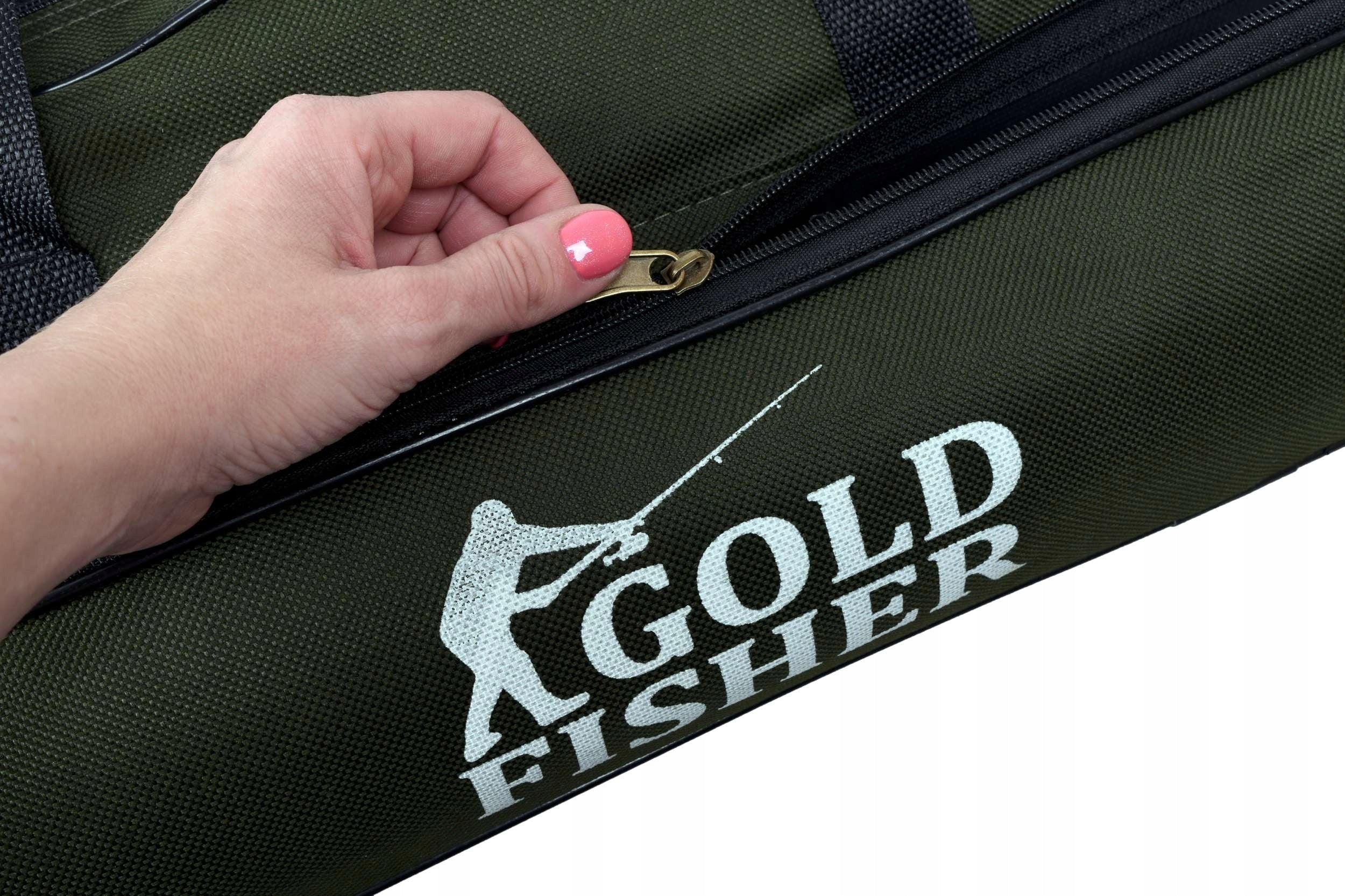 FISHING COVER FISHING ROD BAG 3 CHAMBERS REINFORCED SOLID SEAMS 160 cm Kind fishing rod cover