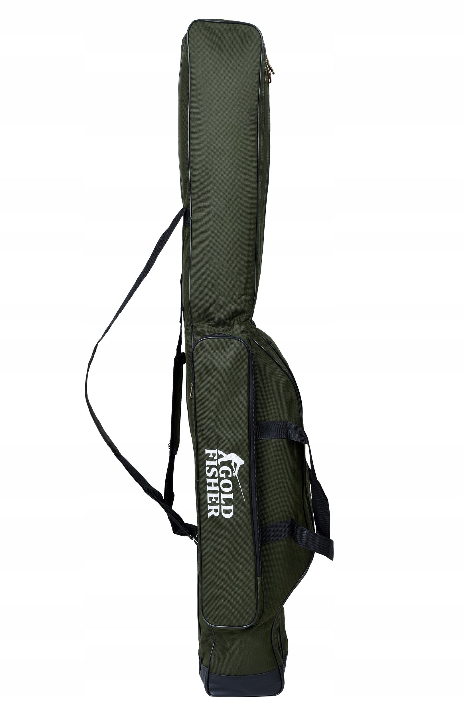FISHING COVER FISHING ROD BAG 3 CHAMBERS REINFORCED SOLID SEAMS 160 cm Model POKROWIEC NA WĘDKI 160CM