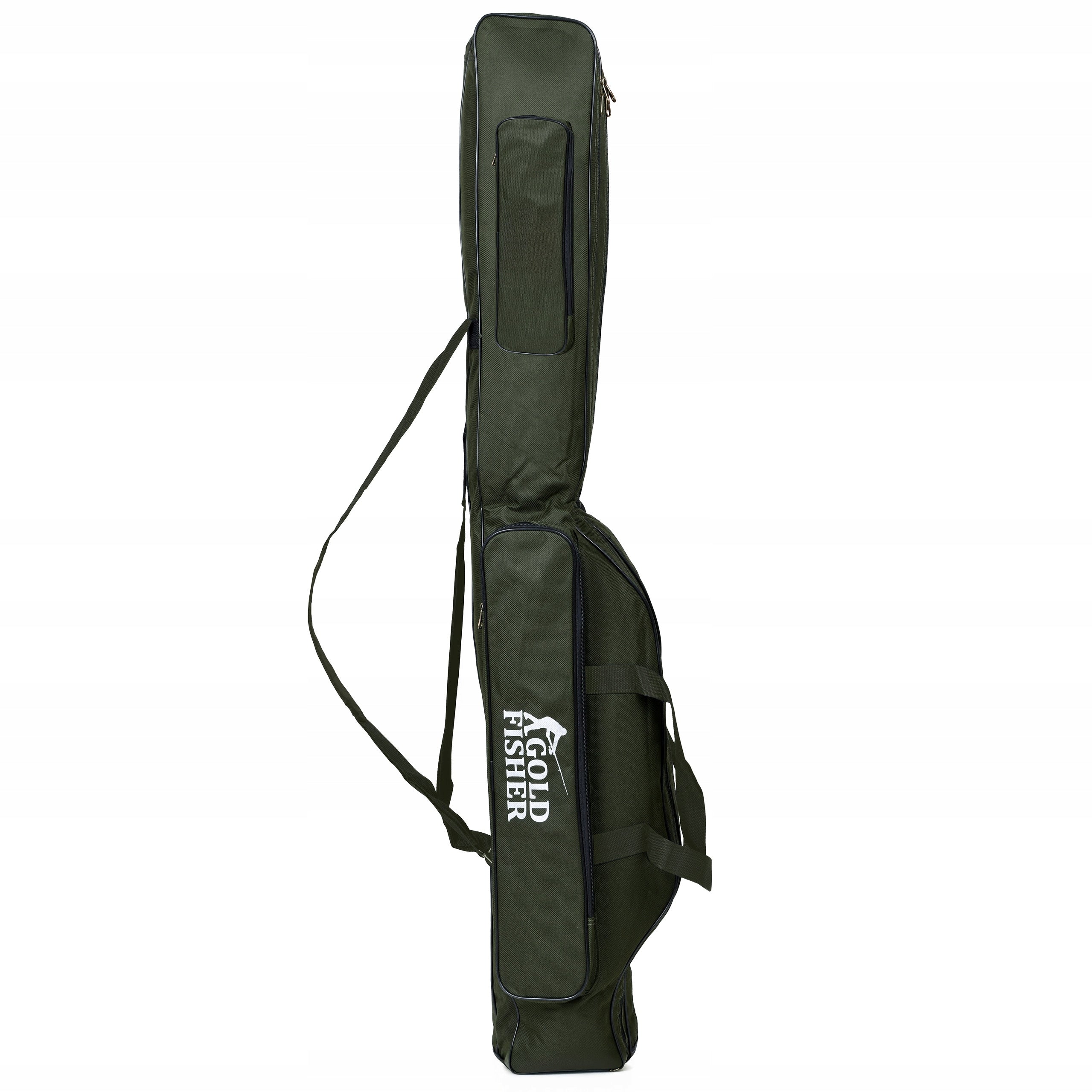 FISHING COVER ROD BAG 3 COMPARTMENTS 140CM GIFT FOR GRANDFATHER DAD Model POKROWIEC NA WĘDKI 140CM