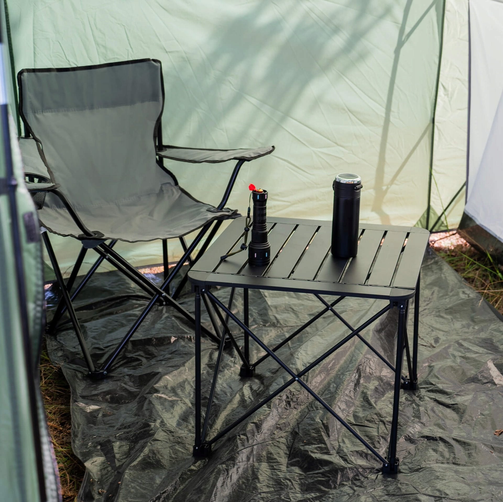 FISHING HIKING CHAIR FOLDING LARGE ARMCHAIR XXL CAMPING CHAIR Packaging status original